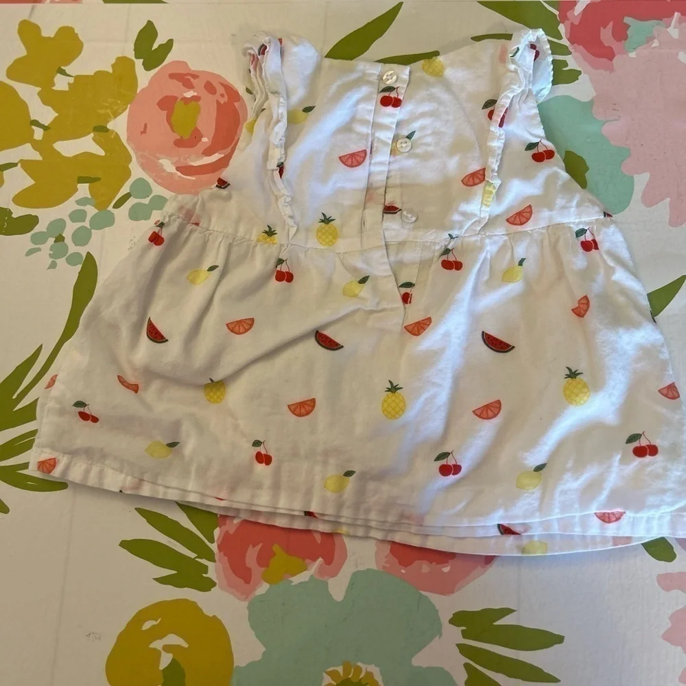 Janie & jack 18-24 month fruit print dress